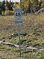 File:Alberta Highway 48 South sign.jpg