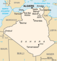 خارطة الجزائر Carte de l'Algérie Map of Algeria