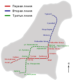Shema podzemne gradske željeznice