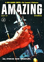 Amazing Stories cover image for July 1957