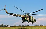 An Mi-8 helicopter at the training Military Academy (Odessa) - cropped.jpg