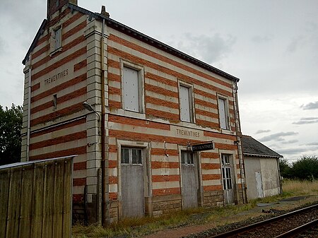 Ancienne gare de Trémentines