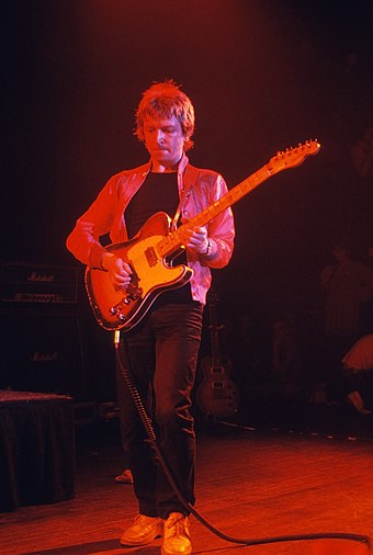 Summers performing with the band in 1979