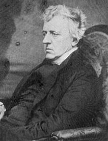 Charles Dodgson, perpetual curate of All Saints' Church, Daresbury in Cheshire; and father of C. L. Dodgson, otherwise known as Lewis Carroll. All Saints had been created as a perpetual curacy in 1536 out of a chapel-of-ease of nearby Norton Priory. Archdeacon Dodgson.jpg