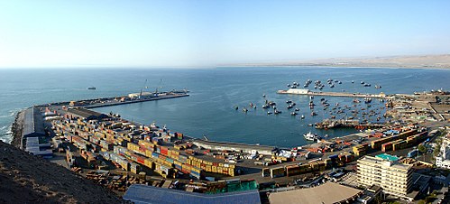 The port of Arica.