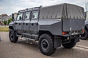 Беларуская: Браніраваны аўтамабіль Асілак APC-6. 10-я міжнародная выстава ўзбраенняў і вайсковай тэхнікі Milex-2021 (23-26 чэрвеня 2021) English: Aromoured vehicle Asilak APC-6. 10th international exhibition of arms and military machinery Milex-2021 (23-26 June 2021). Minsk, Belarus Русский: Бронированный автомобиль Асилак Asilak APC-6. 10-я международная выставка вооружения и военной техники Milex-2021 (23-26 июня 2021). Минск, Беларусь