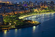 Vue op de Flamengo-Park