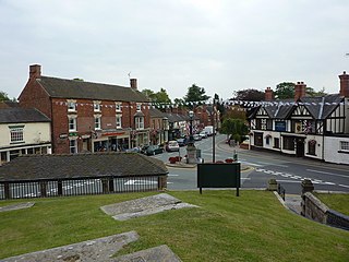 <span class="mw-page-title-main">Audlem</span> Human settlement in England