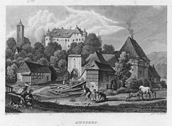 Schloss Unteraufseß, 1840