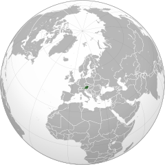 Położenie Austrii