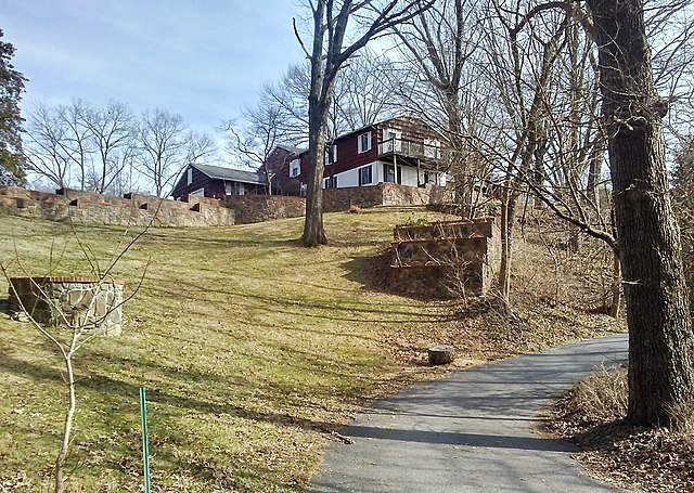 Home of Charles S. Roberts, founder of the company during the 1950s, located on a hill in the Avalon neighborhood of Catonsville, Maryland. The Avalon