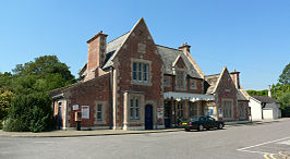 Voorzijde station