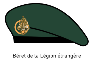 File:Béret Légion étrangère.svg