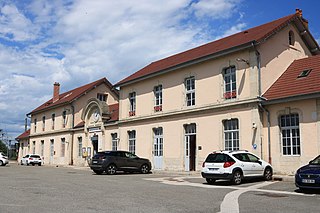 <span class="mw-page-title-main">Mouchard station</span> Railway station in Mouchard, France