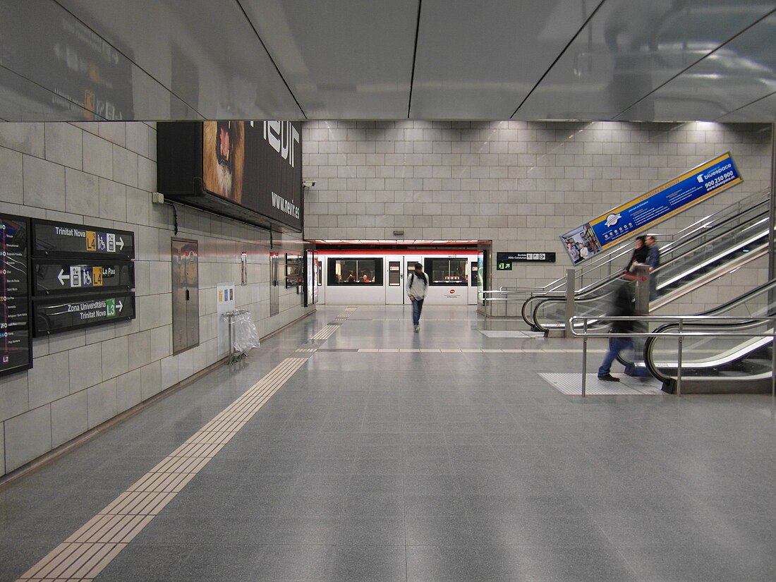 Passeig de Gràcia metróállomás