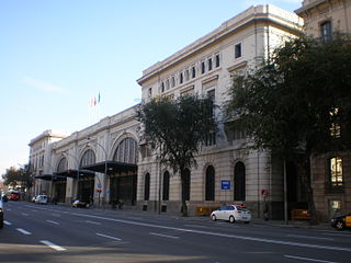 Català: Estació de França, a Barcelona. Español: Estació de França de Barcelona. English: Barcelona Estació de França, train station in Barcelona, Catalonia, Spain. Français : Estació de França à Barcelona.