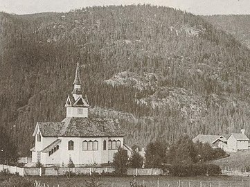 View of the old church (1859–1957)