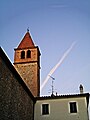 Bell tower and wake