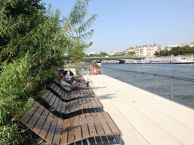 1, 2, 3, Soleil gagne les berges de la Seine