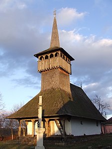 Wooden church in Stâna