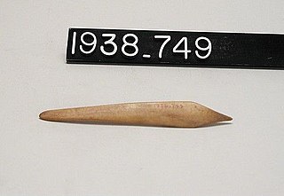 Bone Stylus, Yale University Art Gallery, inv. 1938.749