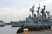 Bow of the USS Edson