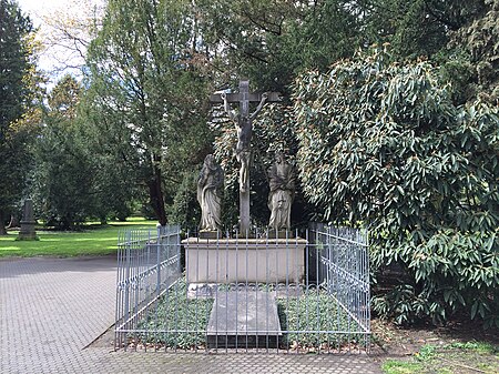 Brühl Alter Friedhof Kreuzigungsgruppe