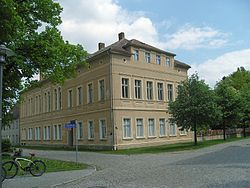 Здание в Хойерсверде, в котором с 1912 года размещалось представительство «Домовины»