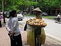 Bread seller, Hanoi (4855708907).jpg