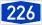 Bundesautobahn 226 number.svg