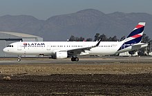 Un Airbus A321-200.