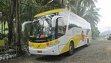 Volvo B11R operated by CUL Transport which is based in the Philippines CUL Transport Volvo B11R.jpg