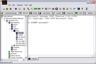 <span class="mw-page-title-main">Cain and Abel (software)</span> Password recovery software