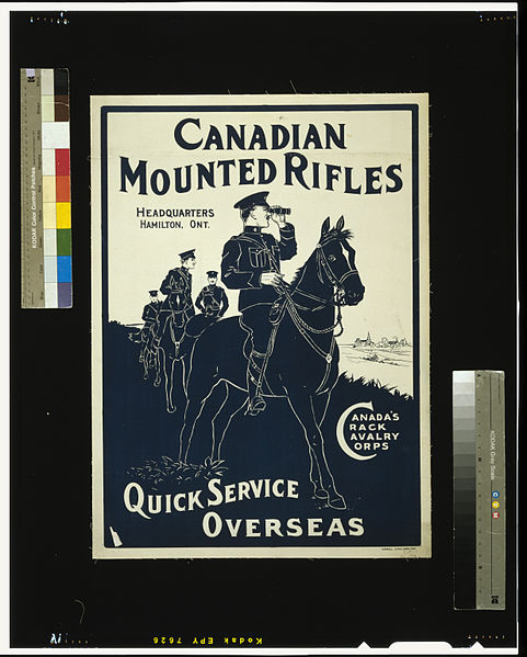 File:Canadian Mounted Rifles poster - original.jpg