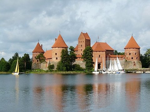 Trakai Island Castle, residence of the Grand Duke Vytautas