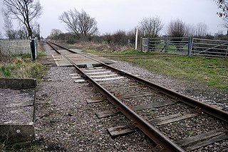 <span class="mw-page-title-main">Castor railway station</span> Former railway station in England