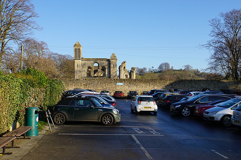 File:Central car park in Glastonbury - geograph.org.uk - 5243359.jpg