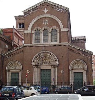 Ognissanti, Rome Church in Via appia Nuova, Italy
