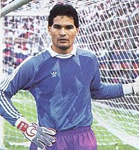 Chilavert, 1985 medan han spelade för San Lorenzo.