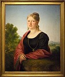 Frau Forstrat Gräter (Öl auf Leinwand, undatiert, nach 1810)