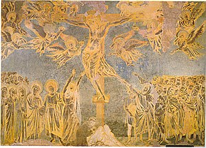 Cimabue, crucifixion du transept.jpg gauche