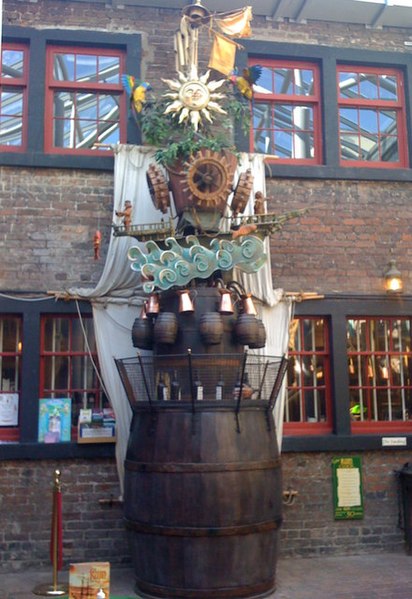 File:Clock at the Rum Story - geograph.org.uk - 1299701.jpg