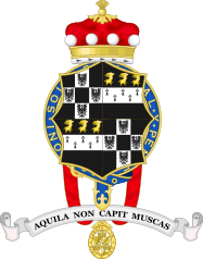 Coat of Arms of Eliza, Baroness Manningham-Buller.svg