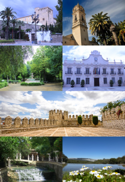 Collage de la ciudad de Cabra, Andalucía