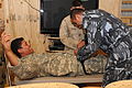 Combat Lifesaver Course given to the Iraqi Police Counter Explosive Team in Tikrit, Iraq DVIDS174676.jpg