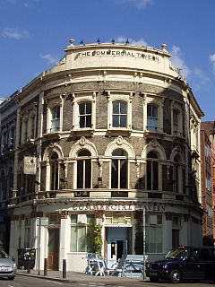 Commercial Tavern pub in Spitalfields, London