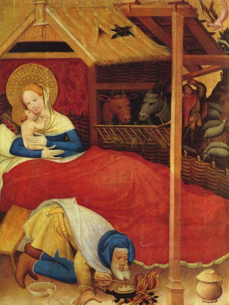 Nativity from the Niederwildungen Altarpiece