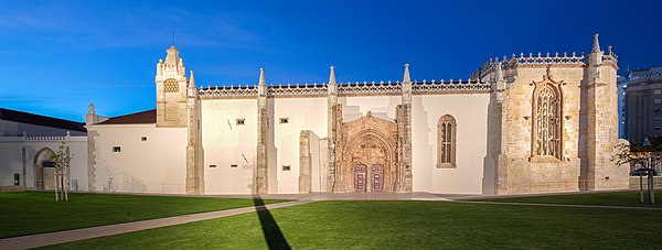 The convent in Setúbal, where the portuguese king John II ratified the treaty in 1494.