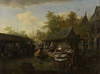 Cornelis Dusart Vismarkt.jpg