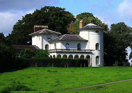 Cronkhill, designed by John Nash, the earliest Italianate villa in England